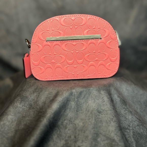 Coach Mini Serena Crossbody in Signature Leather- Pink Lemonade - Picture 3 of 13